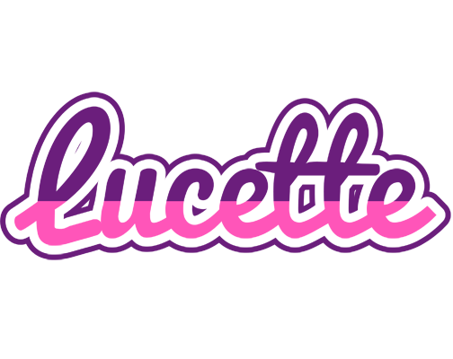 Lucette cheerful logo