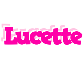 Lucette dancing logo