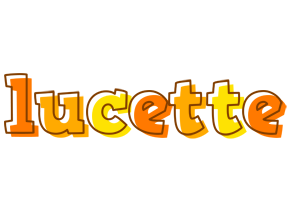 Lucette desert logo