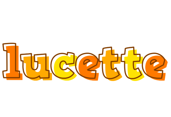 Lucette desert logo