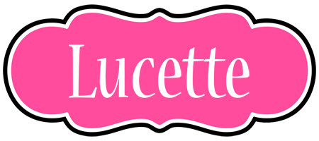 Lucette invitation logo