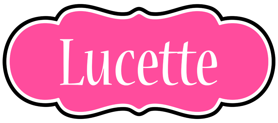 Lucette invitation logo