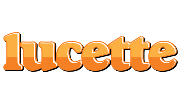 Lucette orange logo