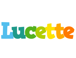 Lucette rainbows logo