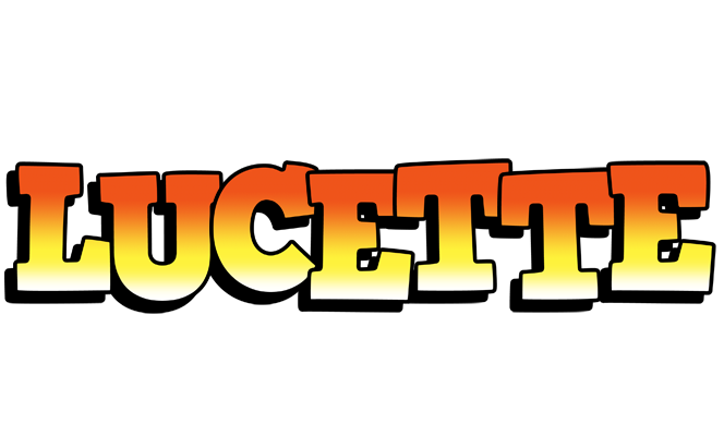 Lucette sunset logo