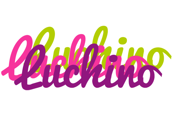 Luchino flowers logo