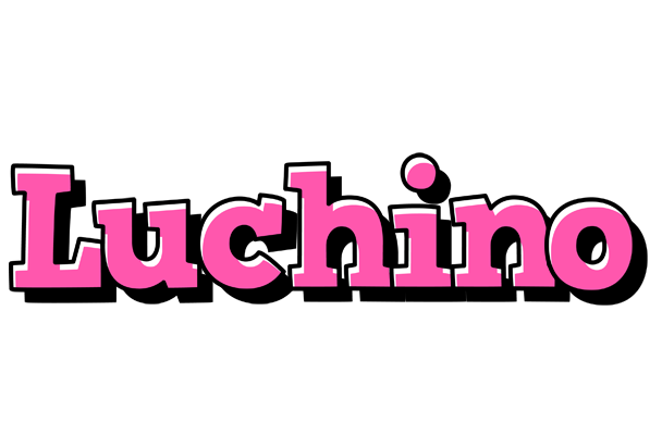 Luchino girlish logo