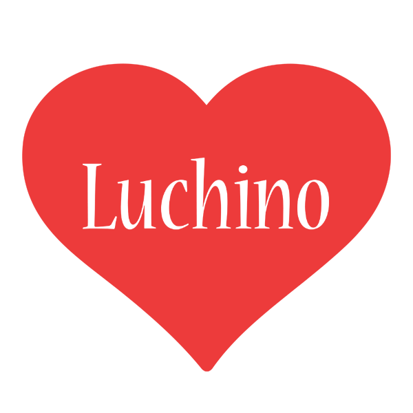Luchino love logo