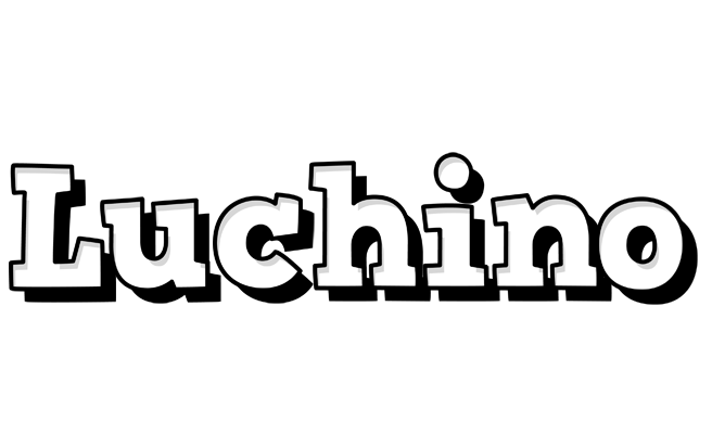 Luchino snowing logo