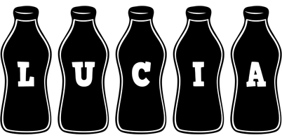 Lucia bottle logo