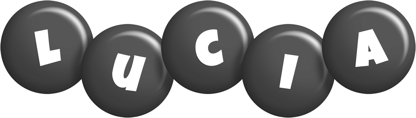 Lucia candy-black logo