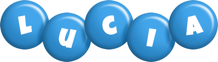 Lucia candy-blue logo