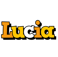Lucia cartoon logo