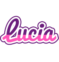 Lucia cheerful logo