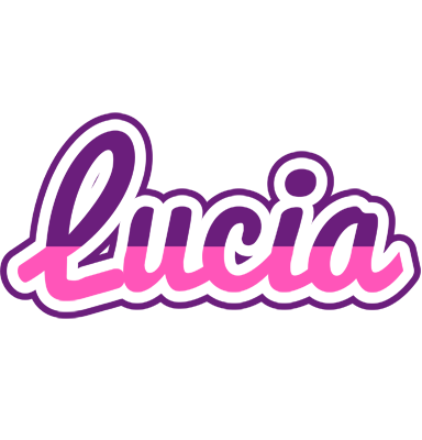 Lucia cheerful logo