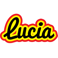 Lucia flaming logo