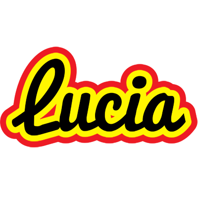 Lucia flaming logo