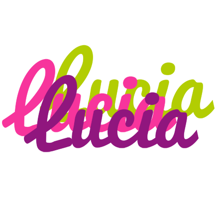 Lucia flowers logo