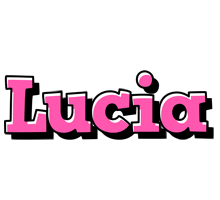 Lucia girlish logo