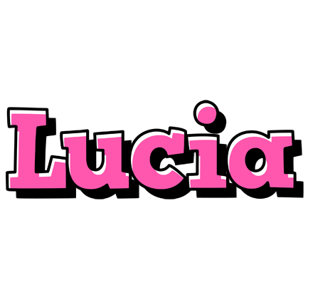 Lucia girlish logo