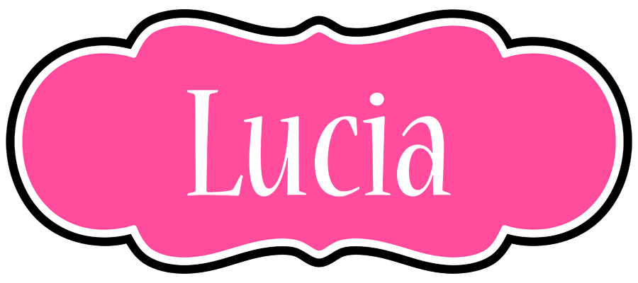 Lucia invitation logo
