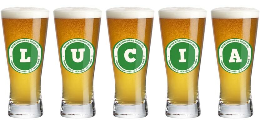 Lucia lager logo
