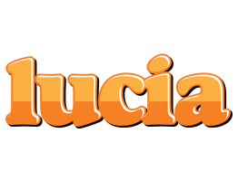 Lucia orange logo