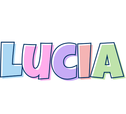 Lucia pastel logo