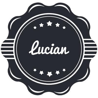 Lucian badge logo