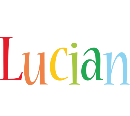 Lucian birthday logo