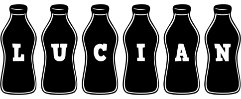 Lucian bottle logo