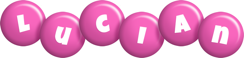 Lucian candy-pink logo