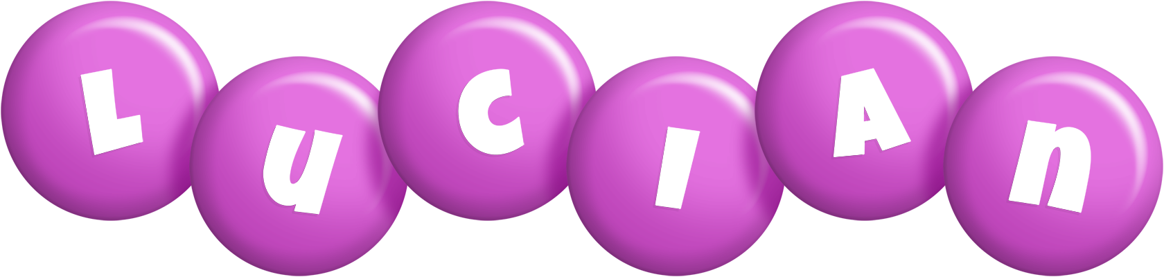 Lucian candy-purple logo
