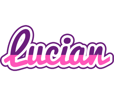 Lucian cheerful logo