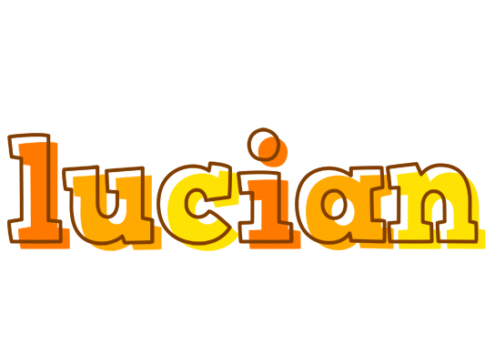 Lucian desert logo