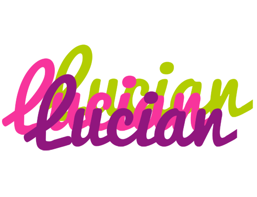 Lucian flowers logo