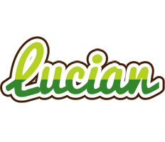 Lucian golfing logo