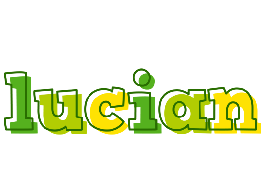 Lucian juice logo