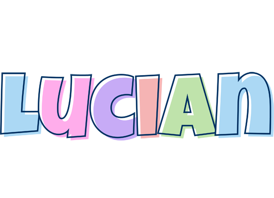 Lucian pastel logo