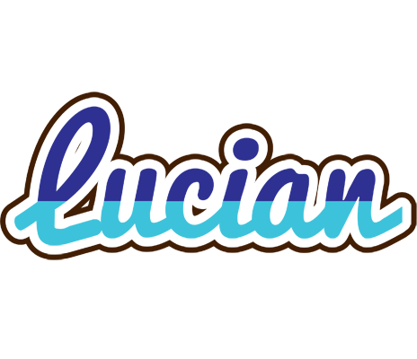 Lucian raining logo