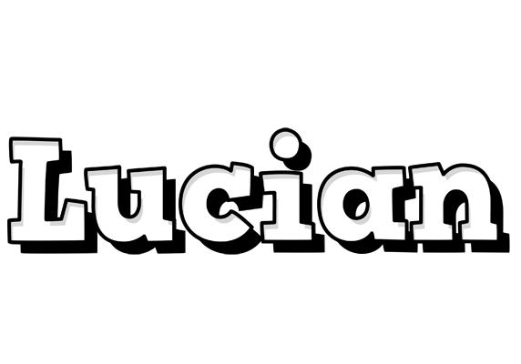 Lucian snowing logo