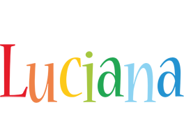 Luciana birthday logo