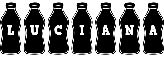 Luciana bottle logo