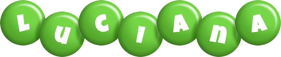 Luciana candy-green logo