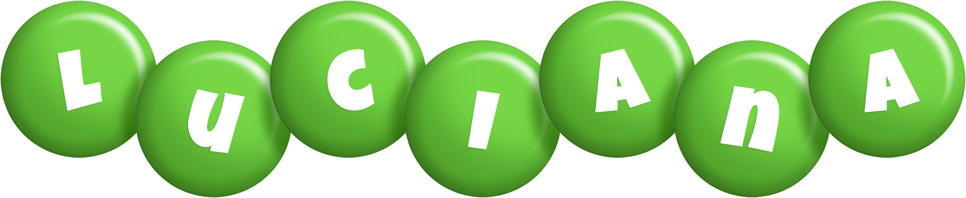 Luciana candy-green logo