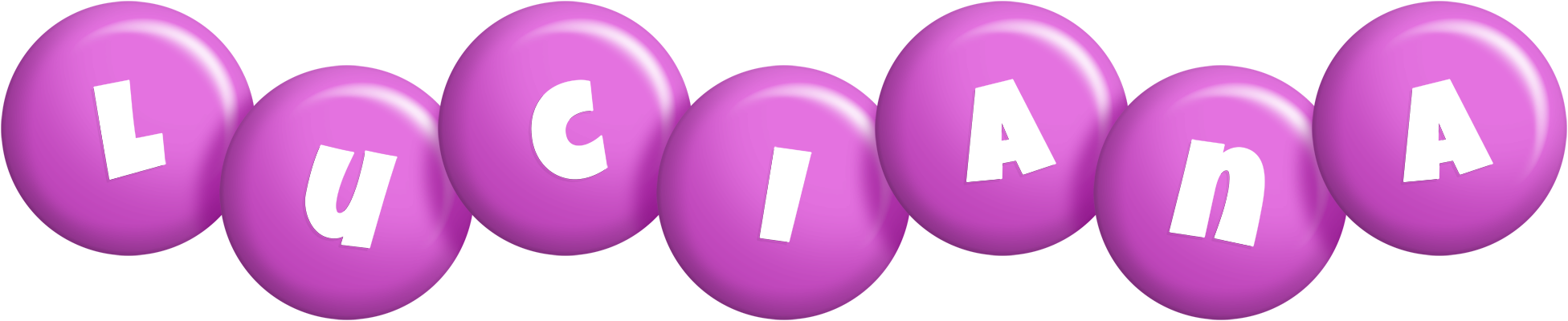 Luciana candy-purple logo