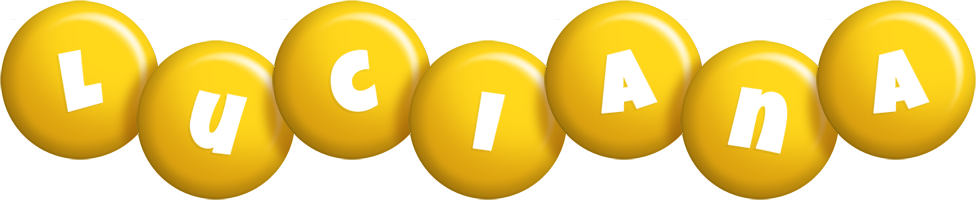 Luciana candy-yellow logo