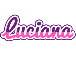 Luciana cheerful logo