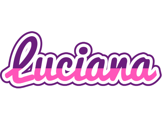 Luciana cheerful logo