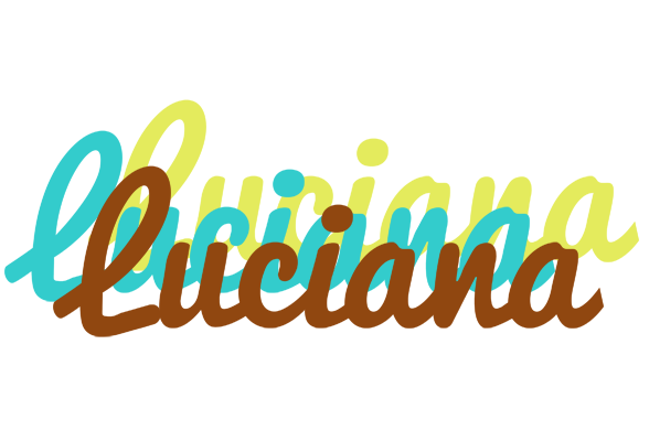 Luciana cupcake logo